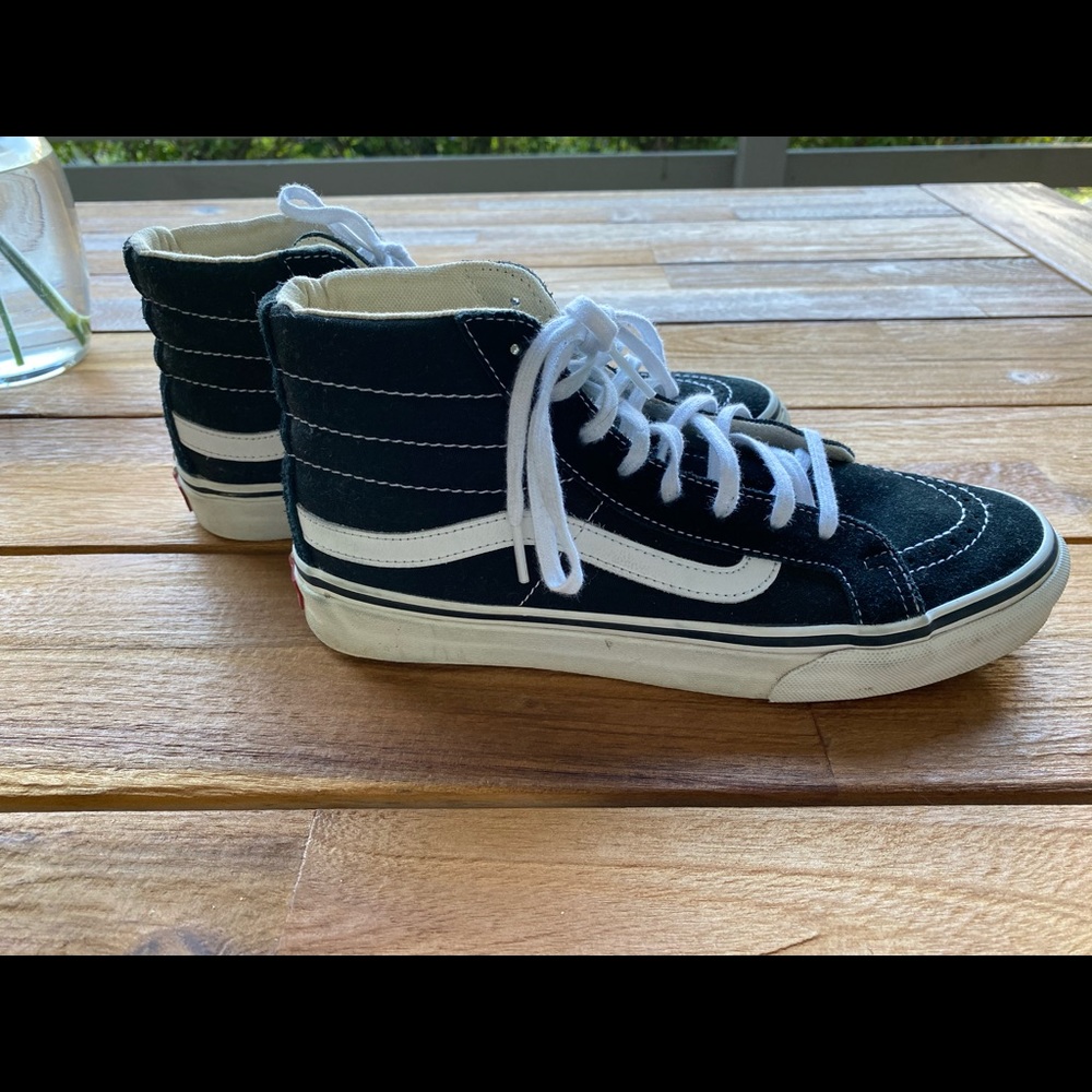 High top vans!